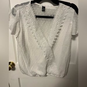 SHEIN White shirt size large